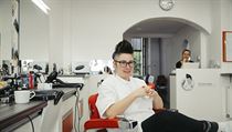 Klára Váňová ze salonu Barberette Prague. | na serveru Lidovky.cz | aktuální zprávy