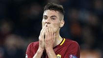 Patrik Schick z AS Řím ve čtvrtfinále Ligy mistrů proti Barceloně. | na serveru Lidovky.cz | aktuální zprávy