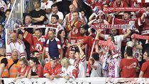 Finále hokejové extraligy - 4. zápas: Brno - Třinec. Fanoušci hostí. | na serveru Lidovky.cz | aktuální zprávy