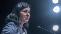 Česká eurokomisařka Věra Jourová. Česká eurokomisařka Věra Jourová.