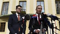 Ivan Bartoš a Jakub Michálek se setkali na Pražském hradě s prezidentem Milošem... | na serveru Lidovky.cz | aktuální zprávy
