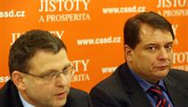 Lubomír Zaorálek (vlevo) a Jiří Paroubek. | na serveru Lidovky.cz | aktuální zprávy
