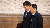 Předseda představenstva holdingu CITIC Group Čchang Čen-ming (vpravo). | na serveru Lidovky.cz | aktuální zprávy