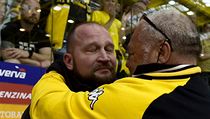 Litvínov vs. Kladno. Dojatý trenér Litvínova Jiří Šlégr po vítězném utkání.... | na serveru Lidovky.cz | aktuální zprávy
