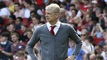 Kouč Arsenalu Arsene Wenger v zápase proti West Ham United, prvním po oznámení... | na serveru Lidovky.cz | aktuální zprávy