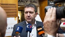 Předseda ČSSD Jan Hamáček hovoří s novináři na zasedání ústředního výkonného... | na serveru Lidovky.cz | aktuální zprávy
