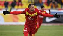 Ruský útočník Arťom Dzjuba slaví gól. | na serveru Lidovky.cz | aktuální zprávy