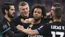Real nakročil do finále Ligy mistrů. V Mnichově udolal Bayern 2:1 Marcelo slaví branku Realu Madrid | na serveru Lidovky.cz | aktuální zprávy