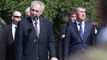 Oslava Dne vítězství u Národnímu památníku v Praze na Vítkově. Prezident Miloš... | na serveru Lidovky.cz | aktuální zprávy