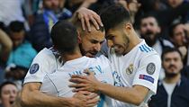 Karim Benzema (uprostřed) slaví branku | na serveru Lidovky.cz | aktuální zprávy