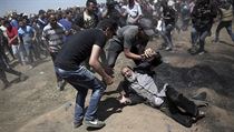 Starší muž z Palestiny byl postřelen izraelskými vojáky při protestech v Gaze. | na serveru Lidovky.cz | aktuální zprávy