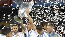 Hri Realu Madrid slav vtzstv v Lize mistr.
