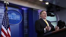 Mike Pompeo před novináři. | na serveru Lidovky.cz | aktuální zprávy