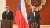 Zeman jmenoval poprvé Babiše premiérem před půl rokem. Navržená vláda ale... | na serveru Lidovky.cz | aktuální zprávy