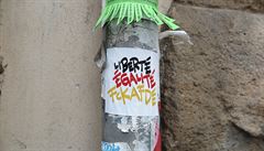 Volnost, rovnost, posr…né AfD na stickeru v Drážďanech. Volnost, rovnost, posr…né AfD na stickeru v Drážďanech.
