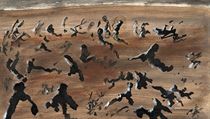 Henri Michaux: bez názvu, 1983 (Z výstavy La luz Negra v Barceloně, 2018) | na serveru Lidovky.cz | aktuální zprávy
