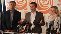 Vyhlášení výsledků vnitrostranického referenda o vstupu ČSSD do vlády. | na serveru Lidovky.cz | aktuální zprávy