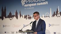 Premiér Andrej Babiš v Praze na mezinárodní konferenci Pražský evropský summit. | na serveru Lidovky.cz | aktuální zprávy