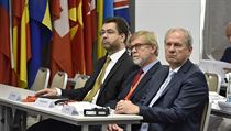 Josef Baxa (vpravo), Michal Mazanec (uprostřed) a Roman Fiala (vlevo). | na serveru Lidovky.cz | aktuální zprávy