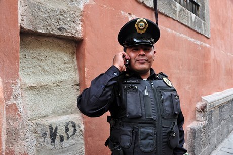 Mexická policie (ilustraní snímek).