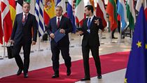 Maďarský premiér Orbán přijíždí na summit Evropské unie. Maďarský premiér Orbán přijíždí na summit Evropské unie.