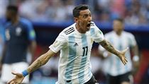 MS ve fotbale 2018, Francie vs. Argentina: Di María slaví gól ve francouzské... | na serveru Lidovky.cz | aktuální zprávy