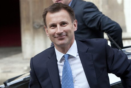 Britský ministr zahranií Jeremy Hunt.