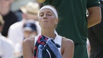 Petra Kvitová v 1. kole Wimbledonu proti Bělorusce Alexandře Sasnovičové. | na serveru Lidovky.cz | aktuální zprávy