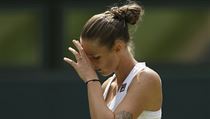 Česká tenistka Karolína Plíšková na Wimbledonu 2018 proti Viktorii Azarenkové. | na serveru Lidovky.cz | aktuální zprávy