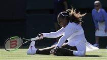 Wimbledon 2018: Američanka Serena Williamsová také poznala, jak londýnská tráva... | na serveru Lidovky.cz | aktuální zprávy