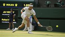 Český tenista Jiří Veselý v osmifinále Wimbledonu 2018. | na serveru Lidovky.cz | aktuální zprávy