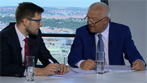 Slovní potyčka Jaroslava Faltýnka (ANO) s Jakubem Michálkem (Piráti) v pořadu... | na serveru Lidovky.cz | aktuální zprávy