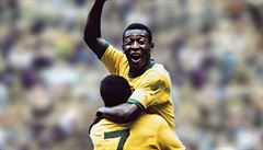 Pelé se raduje ze svého posledního titulu mistrů světa. | na serveru Lidovky.cz | aktuální zprávy