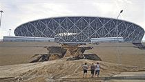 Volgograd Arena po sesuvu půdy. | na serveru Lidovky.cz | aktuální zprávy