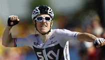 Brit Geraint Thomas slaví triumf v 11. etapě Tour de France 2018. | na serveru Lidovky.cz | aktuální zprávy