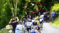 Šílený freerider nad hlavami závodníků Tour de France 2018. | na serveru Lidovky.cz | aktuální zprávy
