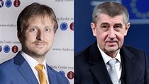 Jan Kněžínek (vlevo), který by podle Babiše měl vést ministerstvo spravedlnosti. | na serveru Lidovky.cz | aktuální zprávy