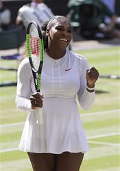 Ženy ve sportu? Není to jen o penězích, ale také o respektu k nim Serena Williamsová slaví postup do semifinále Wimbledonu 2018. | na serveru Lidovky.cz | aktuální zprávy