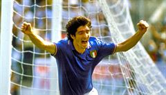 Slavící italský kanonýr Paolo Rossi. | na serveru Lidovky.cz | aktuální zprávy