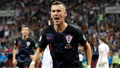MS ve fotbale 2018, Chorvatsko vs. Anglie: Perii slaví vyrovnání.