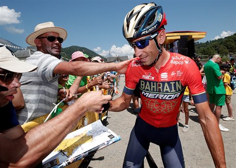 Vincenzo Nibali na Tour de France 2018.