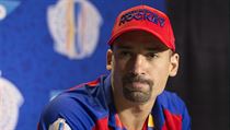 Tomáš Plekanec na tiskové konferenci před startem Světového poháru. | na serveru Lidovky.cz | aktuální zprávy