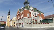 Radnice v Hodoníně, v níž umístěna pamětní deska Luďka Zemana. | na serveru Lidovky.cz | aktuální zprávy