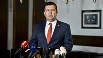 Ministr zahraničních věcí Jan Hamáček vystoupil na briefingu k propuštění dvou... | na serveru Lidovky.cz | aktuální zprávy
