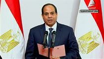 Nový egyptský prezident Abdal Fattáh Sísí skládá přísahu. | na serveru Lidovky.cz | aktuální zprávy