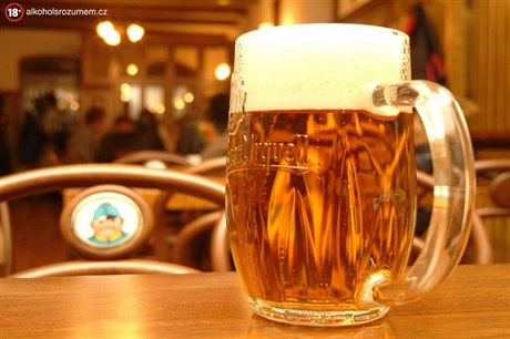 Plzeské pivo.