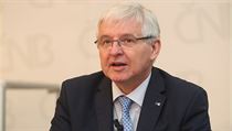 Guvernér České národní banky Jiří Rusnok. Guvernér České národní banky Jiří Rusnok.