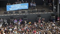 „Chemnitz bez nacistů,“ hlásá jeden z transparentů. | na serveru Lidovky.cz | aktuální zprávy