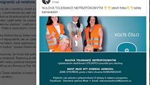 Propagační leták uskupení Otevřená radnice Most ve spojení s textem kandidáta... | na serveru Lidovky.cz | aktuální zprávy