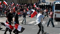 Střet příslušníků hnutí Národní odpor s policií | na serveru Lidovky.cz | aktuální zprávy